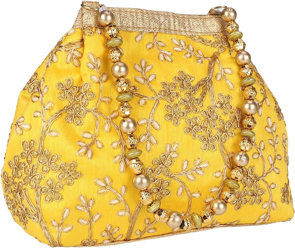 Indian Ethnic Potli Bag wedding purse jewelry purse for girls | Amazon (US)