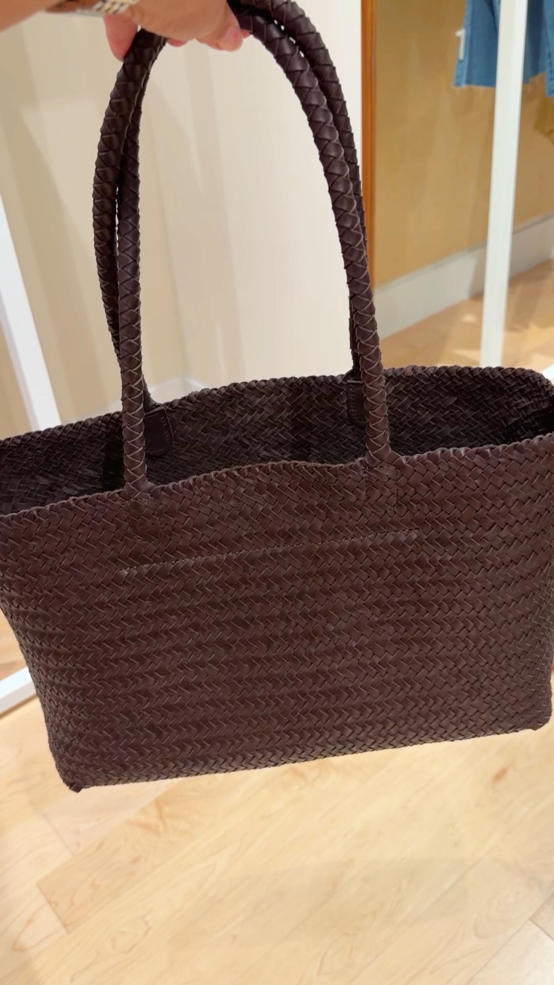 Isn’t this woven leather tote bag a beauty?! Love this dark rich coffee bean brown color. Lots of other shapes, sizes and colors in these woven bags. Linked them all below! 

#LTKOver40 #LTKTravel #LTKWorkwear