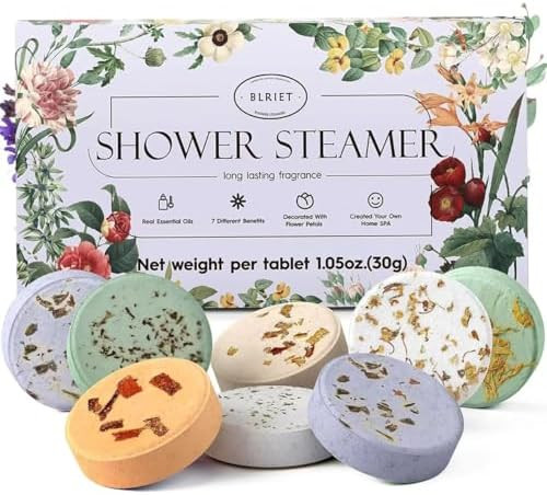 Shower Steamers Aromatherapy Blriet, Stocking Stuffers for Women, Teen Girls, Wife and Her, Chris... | Amazon (US)