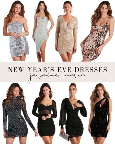 New Year’s Eve dresses | NYE dresses | NYE style | party dresses 

#LTKfindsunder50 #LTKHoliday #LTKfindsunder100
