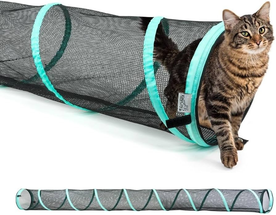 Kitty City Outdoor Catio Mega Kit for Cats, Replacement Parts, and 10' Tunnels | Amazon (US)