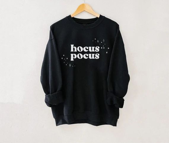 Hocus Pocus Pullover Hocus Pocus Sweatshirt Halloween | Etsy | Etsy (US)