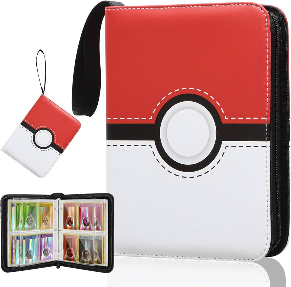 Poképal Trading Cards Binder for PTCG Cards - Holder Books Case Folder Album with Sleeves - Gift... | Amazon (US)