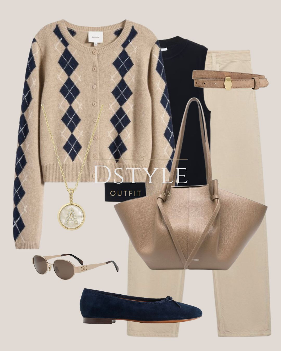 If your style mantra is "classic, comfortable, and chic," this outfit is for you! ✨ This combination of a cozy argyle cardigan, neutral wide-leg jeans, and comfortable suede flats is my go-to for running errands, work meetings, or lunch with friends.

These are true capsule wardrobe heroes. You can literally swap the flats for sneakers or the cardigan for a blazer, and the base remains perfect! 

 

#LTKStyleTip #LTKWorkwear #LTKItBag