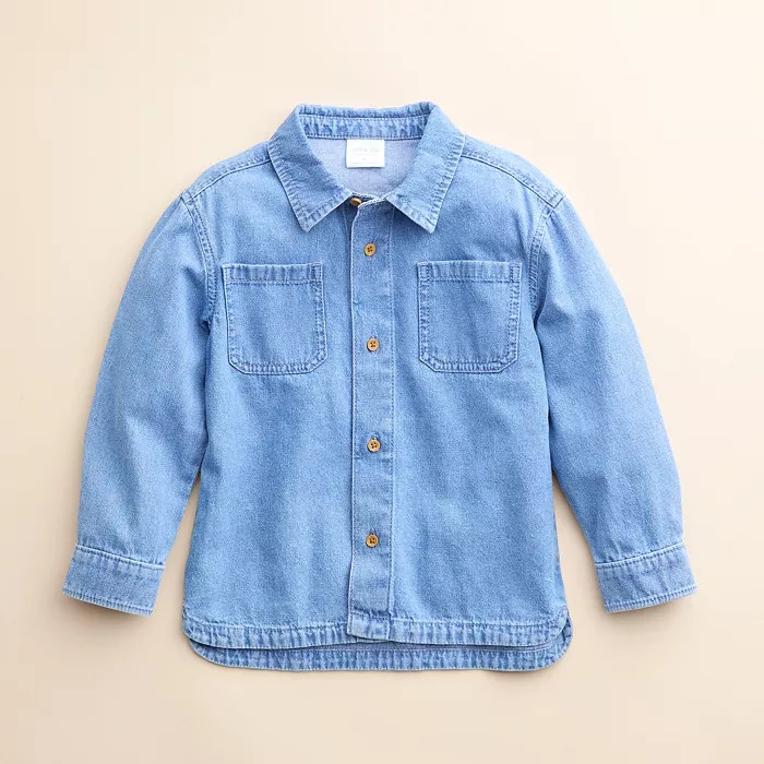 Baby & Toddler Little Co. by Lauren Conrad Organic Chambray Shirt | Kohl's
