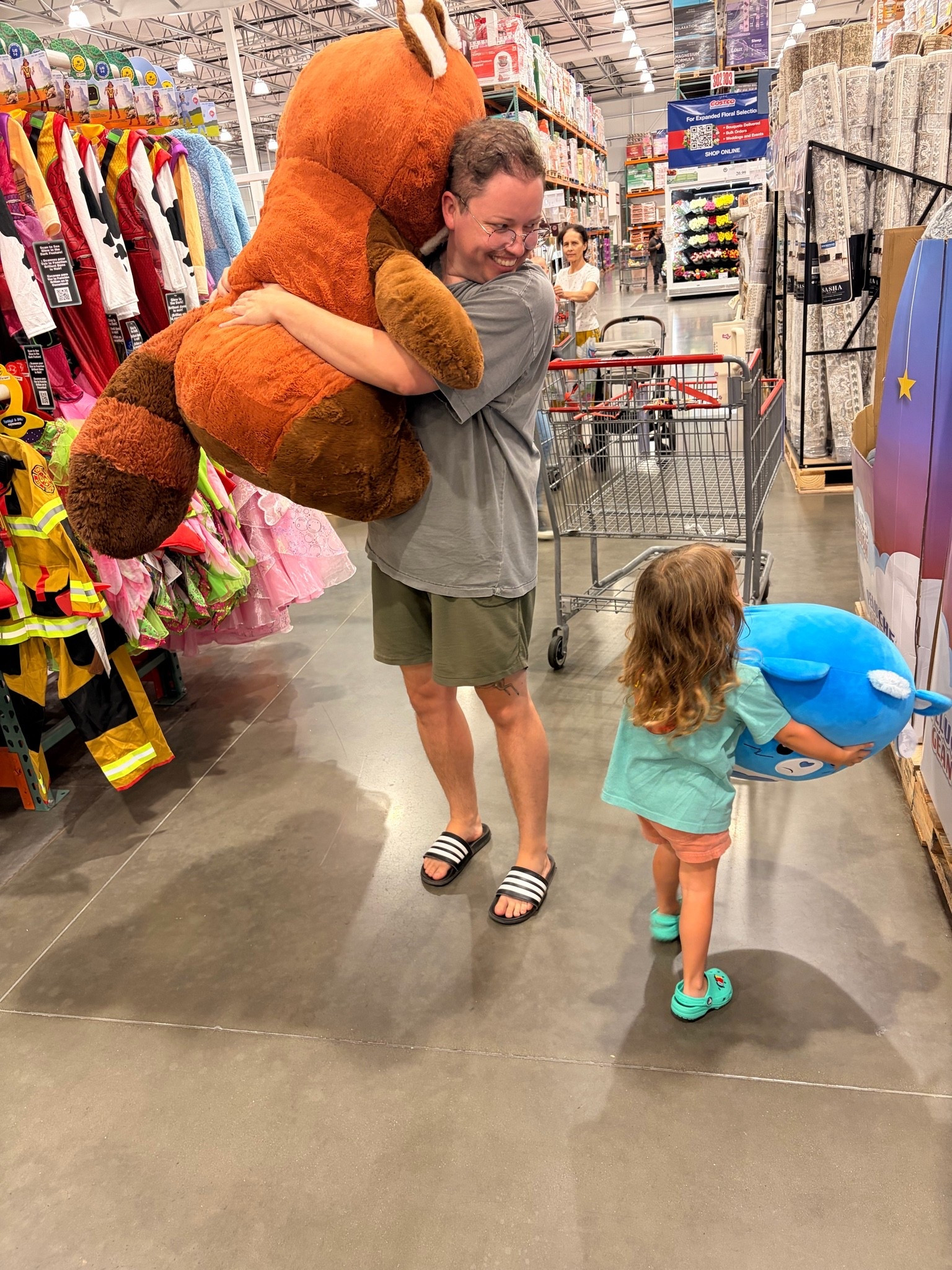 These giant stuffies are awesome!!

#LTKmomlife #LTKKids