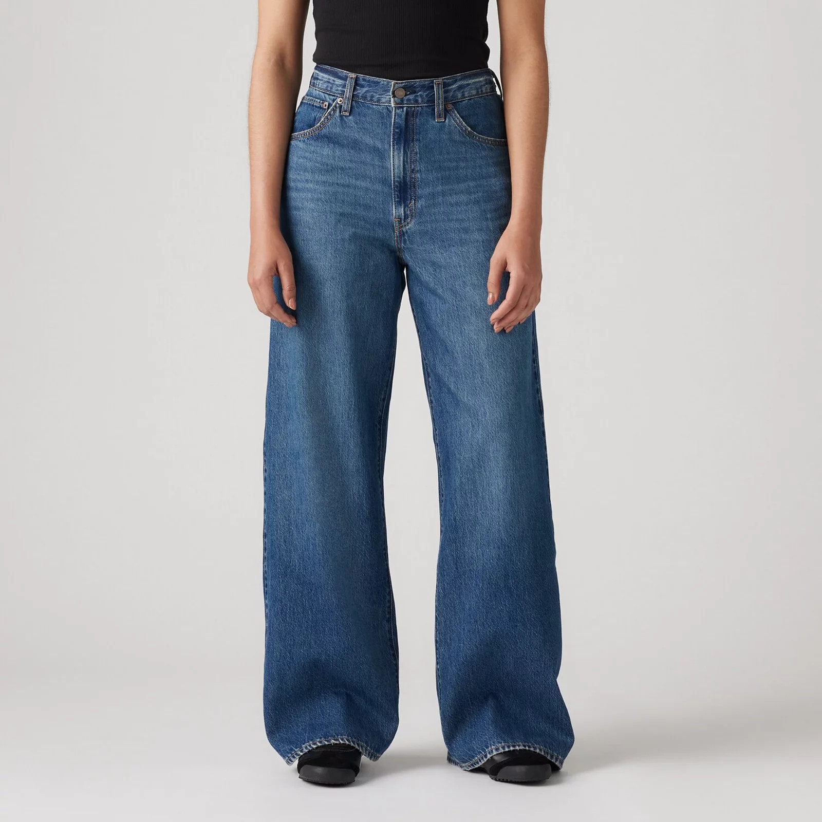 Women's Levi's® Cinch High Rise Baggy Jeans, Size: 29(US 8)Medium, Chasing Dreams | Kohl's