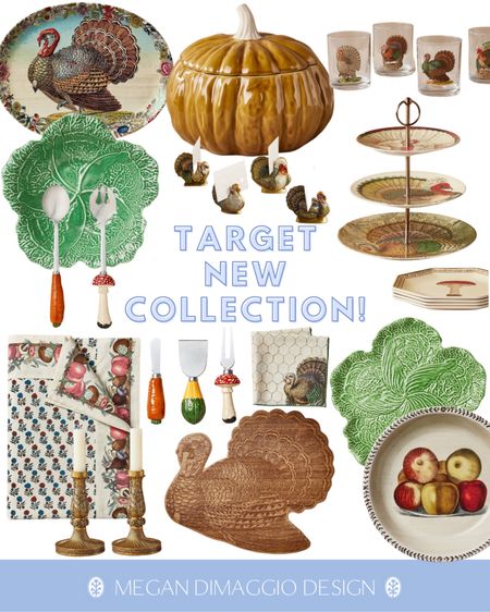 Calling all Thanksgiving lovers!! This brand new Target x John Derian collection just dropped last night and it has everything you need for entertaining & hosting for Thanksgiving this year!! 🦃 🍂

This collection has limited quantities and has beautiful & affordable tableware & home decor so if you love something, don’t wait!! Prices are incredible and range from $10-$40!! 🤯🙌🏻🏃🏼‍♀️ 

I’m loving the cabbage ware bowl and platter, this patterned tablecloth, these Turkey place cards, and this Turkey charcuterie board!!

#LTKhome #LTKHoliday #LTKfindsunder50
