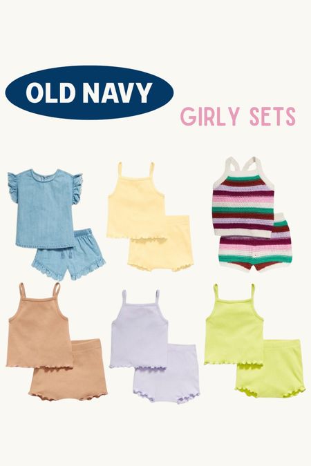 obsessed with these summer girly sets  from Old Navy 🎀

#LTKsummer #LTKkids #LTKstyletip
