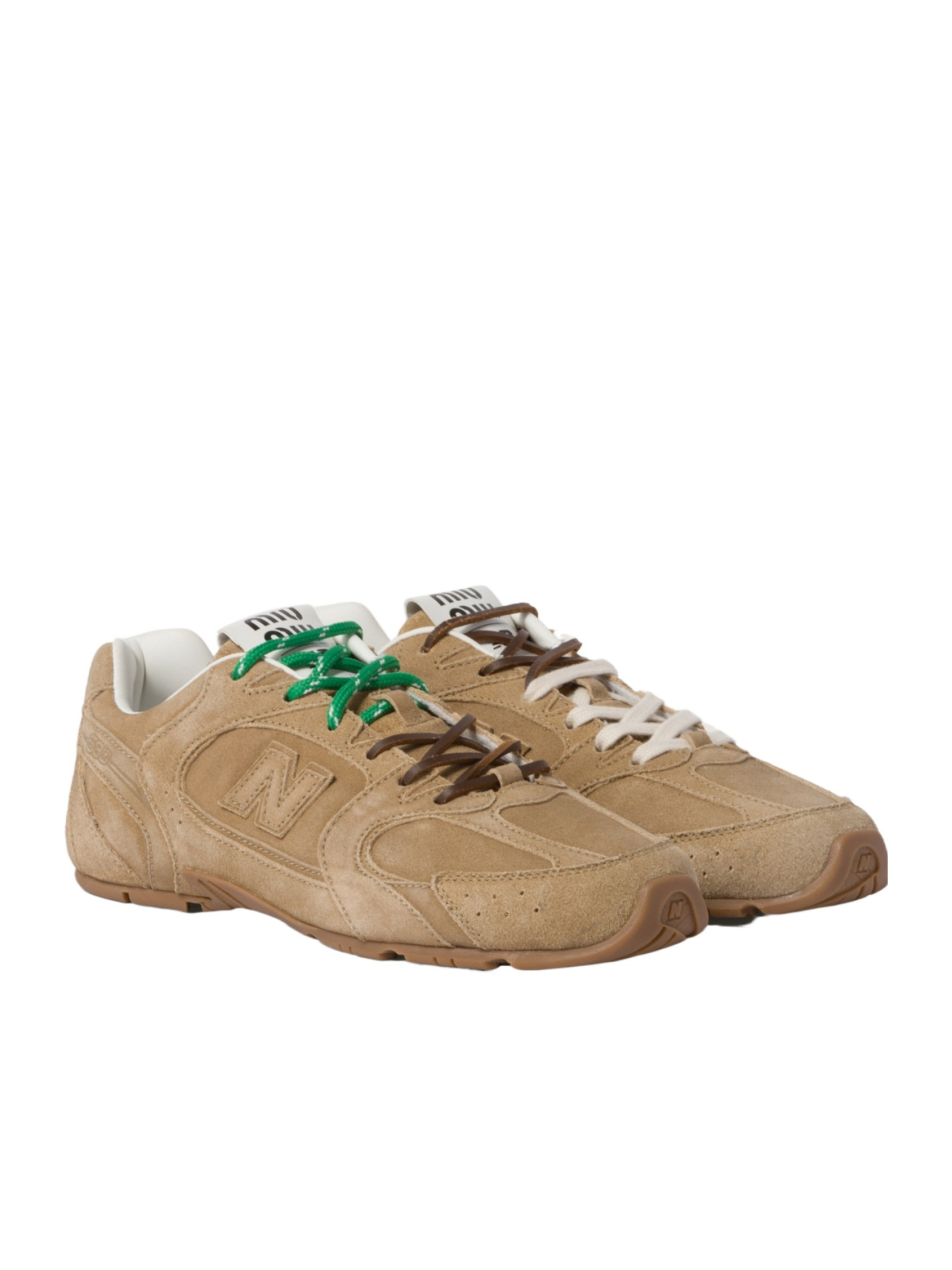 New Balance X Miu Miu 530 SL suede sneakers | Senser US