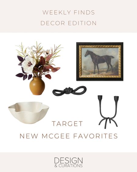 Target McGee new edition, home decor, affordable, target favorites. 

#LTKhome #LTKunder50 #LTKFind