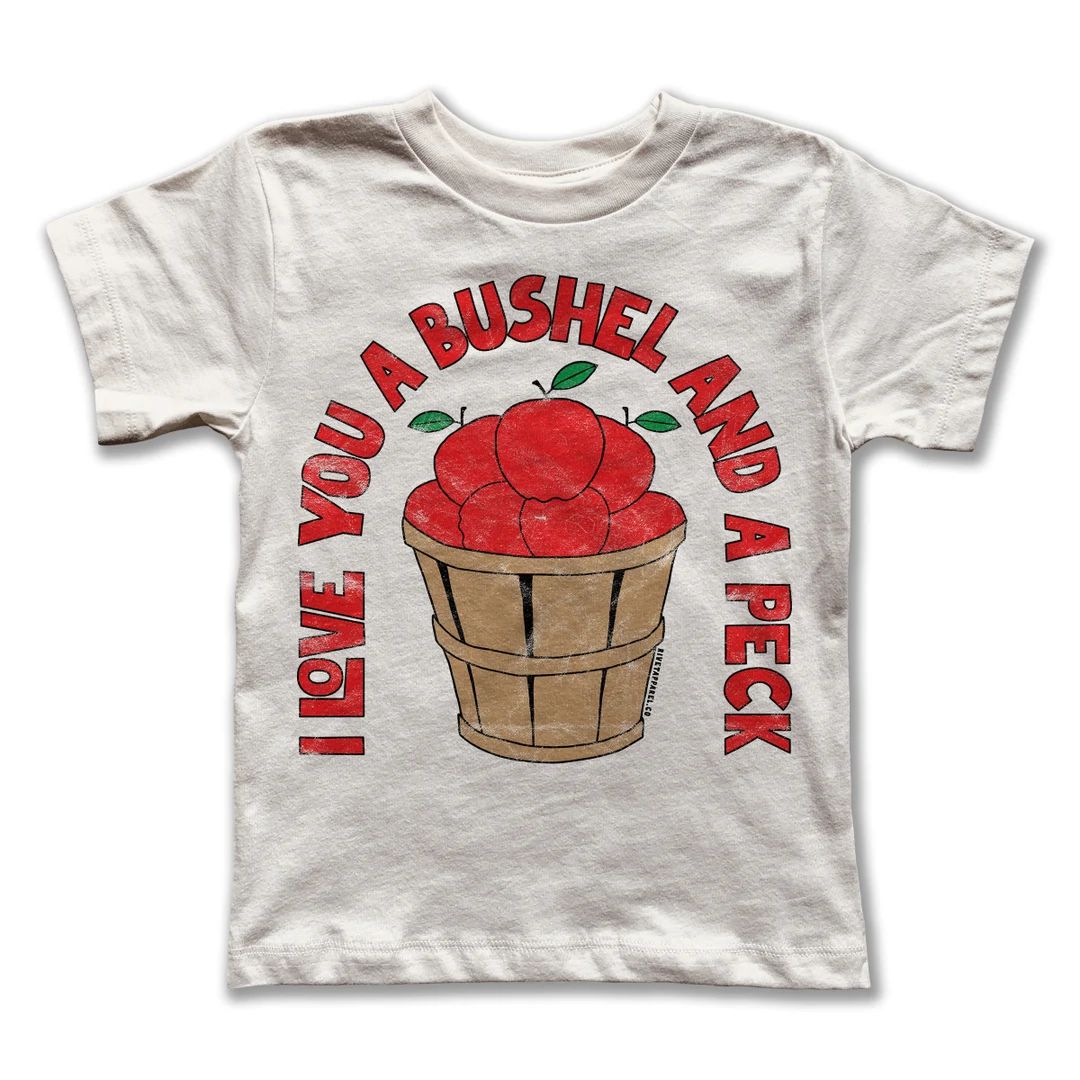 Bushel and A Peck T-shirt / Matching Family Shirts / Grandparents Gifts - Etsy | Etsy (US)