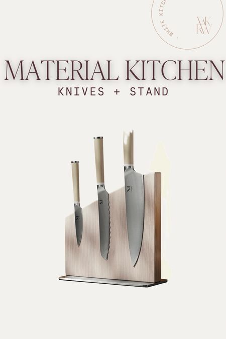 Knife and magnetic stand for a gorgeous kitchen counter display! 

#LTKhome #LTKFind