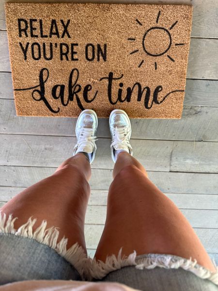 perfect door mat for any lake home or even if you love the lake! 
this exact mat was gifted to me but linking similar below! 

#LTKStyleTip #LTKFindsUnder50 #LTKHome