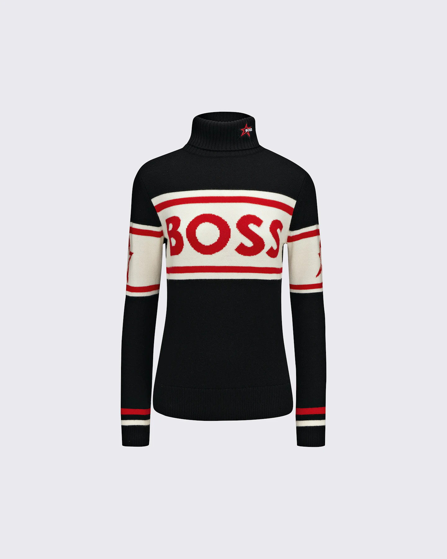 PM x BOSS Schild Merino Wool Sweater | Perfect Moment