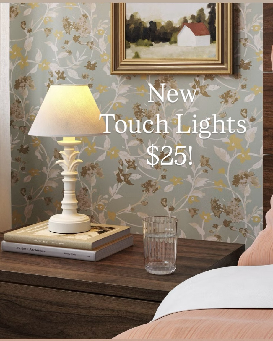 Pretty new touch lights at Target only $25! Perfect for so many areas in your home. Style with more home decor accessories from the new collections at Target. Free shipping at $35  

#LTKHome #LTKFindsUnder50