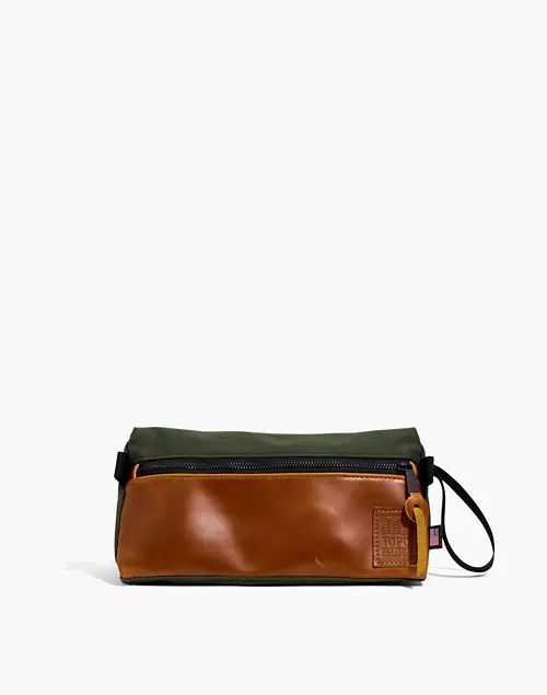 Topo Designs® Canvas and Leather Travel Kit | Madewell
