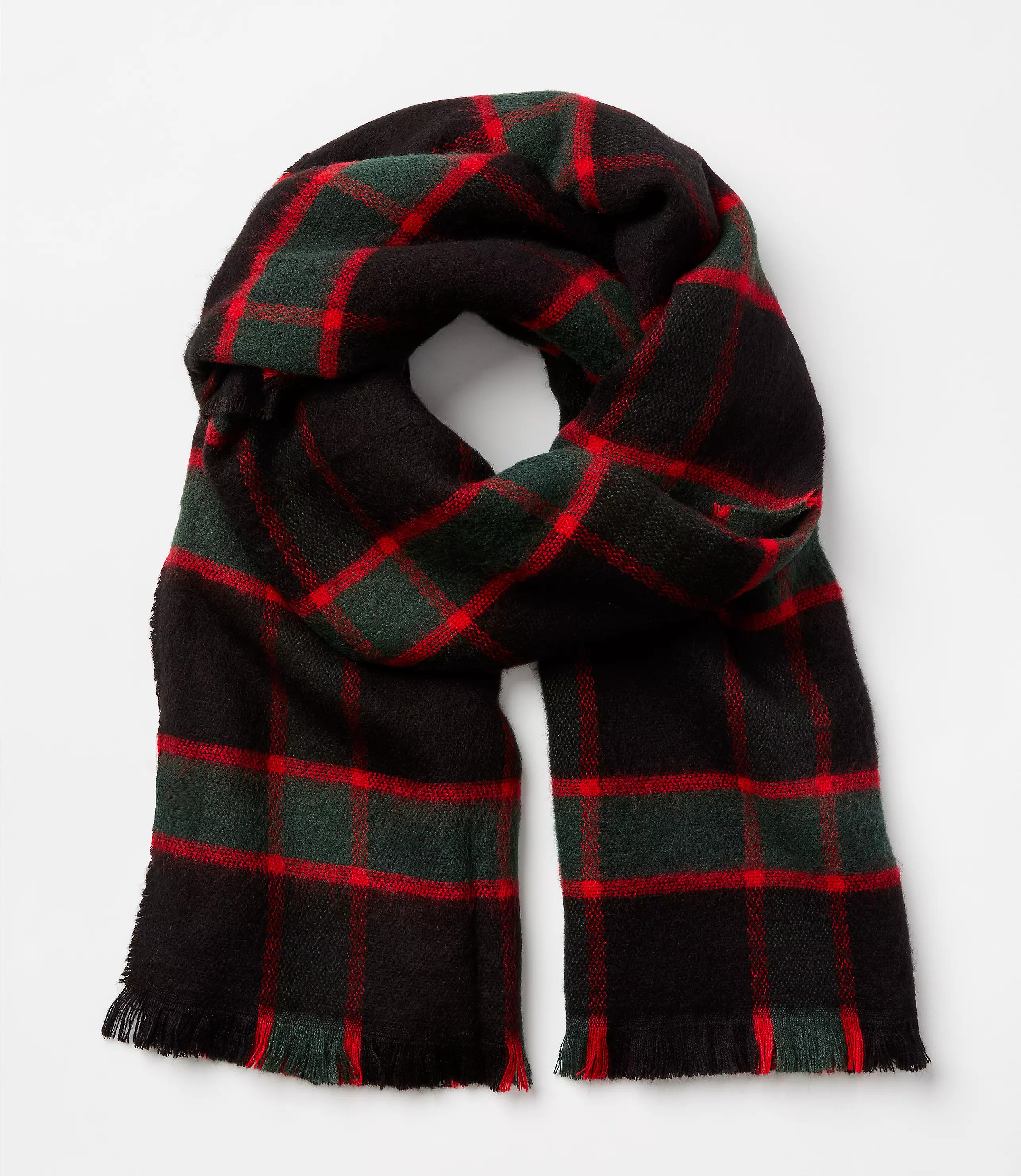 Plaid Blanket Scarf | LOFT