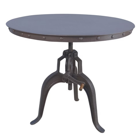 Mundra Adjustable Crank Table - Industrial - Carolina Chair and Table | Target