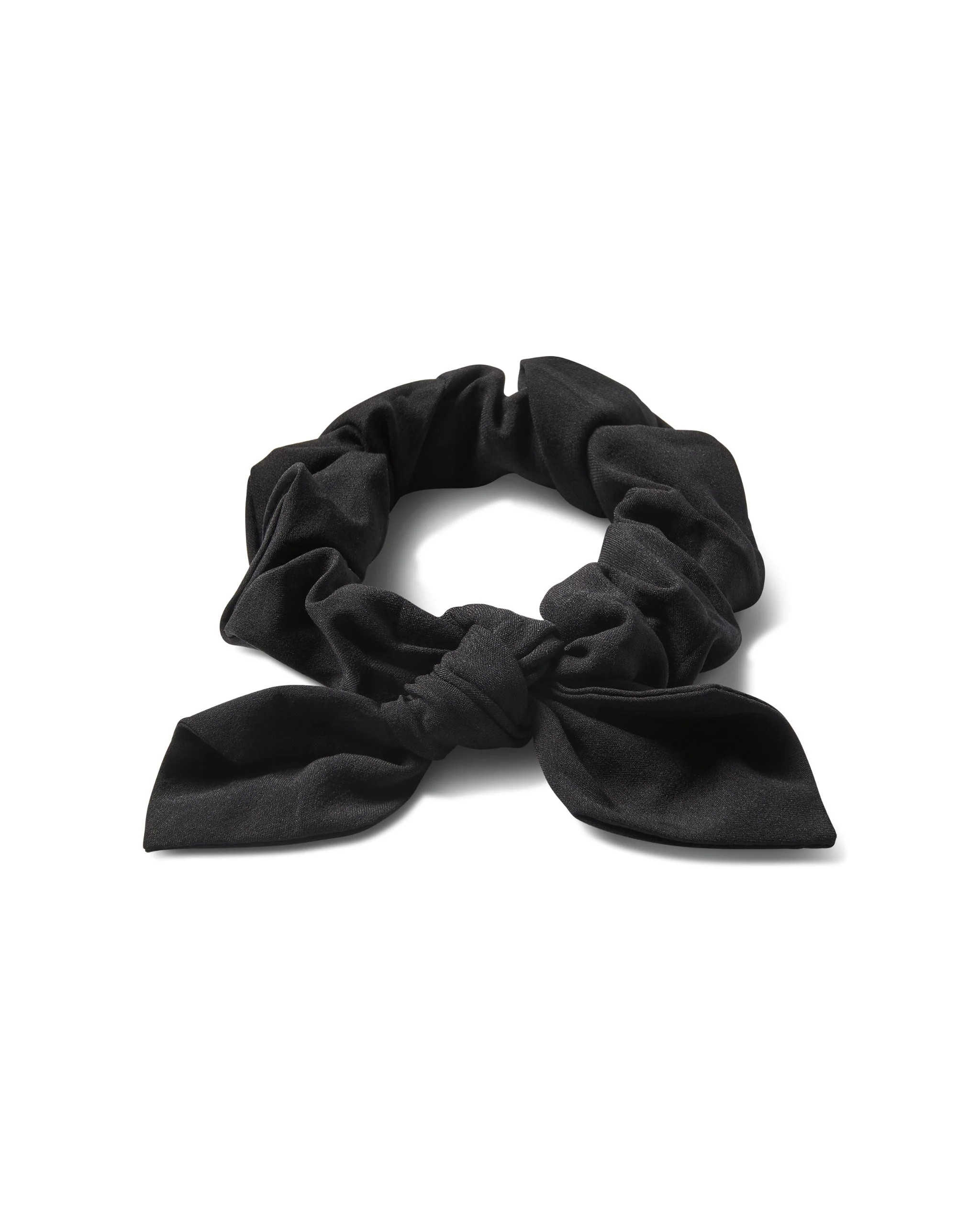 Tie Scrunchy | Black Scrunchy Hair Tie | Vuori | Vuori Clothing (US & Canada)