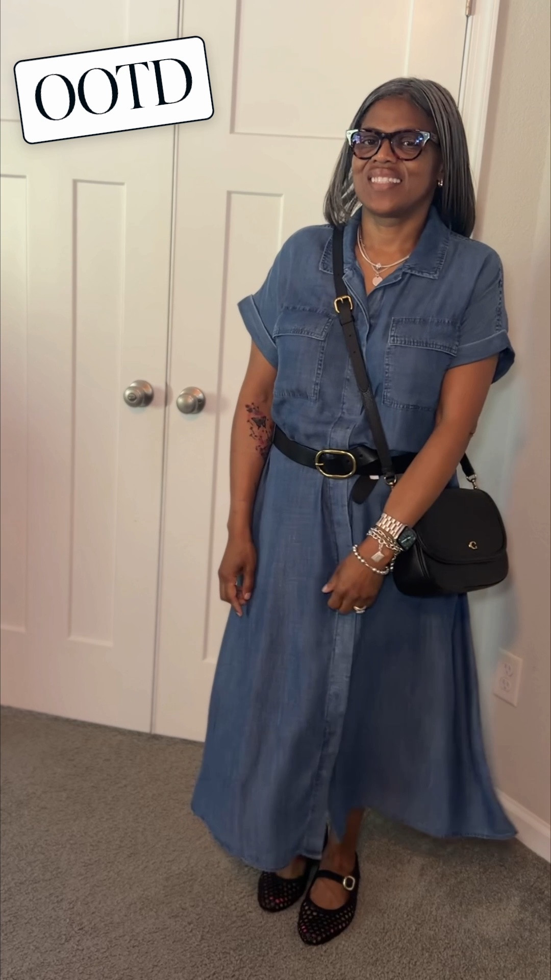 This denim-inspired midi dress is the kind of piece that makes getting dressed effortless. Add a belt, your favorite sandals, and you’re out the door.

✨ Comfortable
✨ Flattering silhouette
✨ Perfect for brunch, church, errands, or date night.

Follow me on LTK for affordable fashion, scrubs, everyday style, and finds for women 50+ ✨

#OOTD #FashionOver50  #EverydayStyle #CasualChic #Over50Style #OOTDInspo #RealLifeStyle #WomenOver50

#LTKootd #LTKmomlife