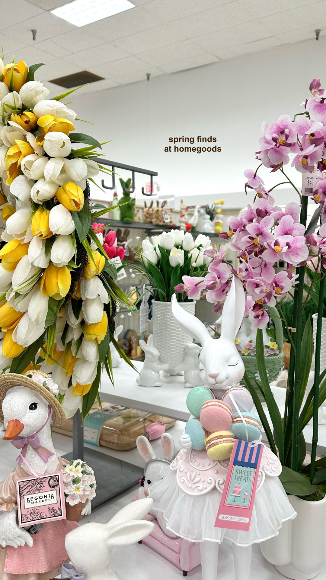 so many beautiful easter and spring decor finds at home goods that are currently in stock! all of the flowery stationery/decor was asking to go home with me <3

#LTKSeasonal #LTKHome #LTKselfcare