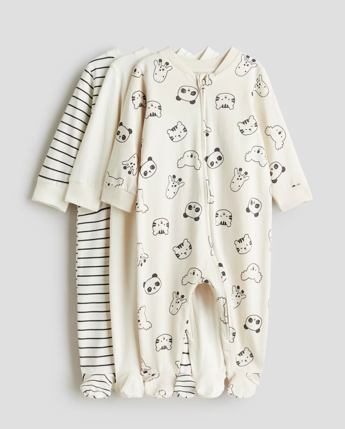 3 pack zip sleep suits 

#LTKbaby #LTKuk