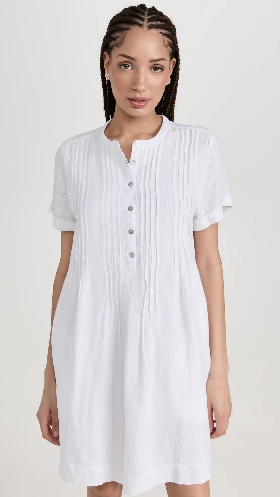 Faherty Gemina Basketweave Dress | Shopbop | Shopbop