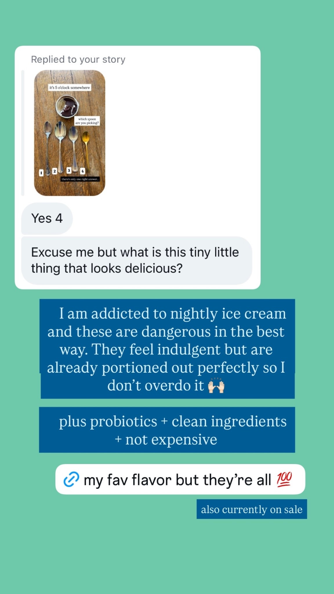 I am addicted to nightly ice cream and these are dangerous in the best way. They feel indulgent but are already portioned out perfectly so I don’t overdo it 🙌🏻

  plus probiotics + clean ingredients + not expensive also currently on sale

probiotic ice cream, healthy dessert, better for you dessert, low sugar dessert, clean ingredient snacks, clean ingredient dessert, individually portioned snacks, portion controlled desserts, sweet treat ideas, frozen desserts, grocery finds, healthier ice cream, chocolate shell ice cream, mint chocolate dessert, easy dessert ideas, healthy frozen treats, probiotic snacks, prebiotic foods, lower sugar snacks, gluten free dessert, A2 dairy, grocery favorites, healthy grocery finds, nighttime sweet treat, freezer staples, healthy snacks for moms, indulgent healthy snacks, dessert cups, mint chocolate chip lovers, simple ingredient foods, target grocery finds, whole foods snacks, better dessert swaps, convenient desserts, little sweet treat, healthier sweets, realistic healthy eating, mom snacks, easy grab and go desserts

#LTKmomlife #LTKfoodie #LTKActive