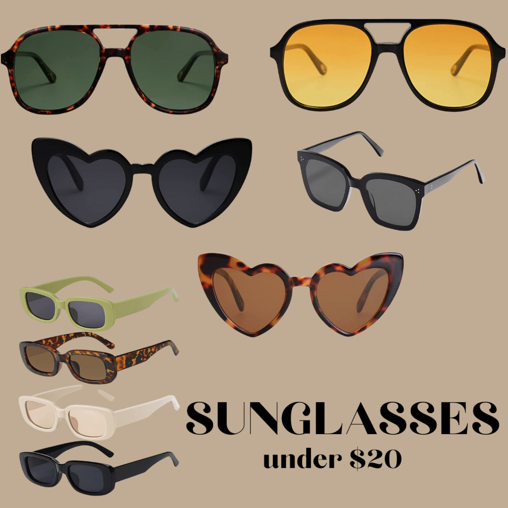 Who doesn't love some new affordable sunglasses!! Check these out!

#LTKSale #LTKFind #LTKtravel