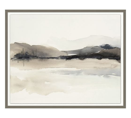 On the Horizon Floating Framed Print | Pottery Barn (US)