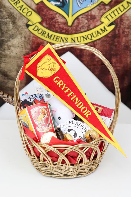 Harry Potter Easter Baskets! 
🦁 Gryffindor Easter basket 
#easterbasketideas #easterbaskets #harrypotter

#LTKkids #LTKSeasonal #LTKparties