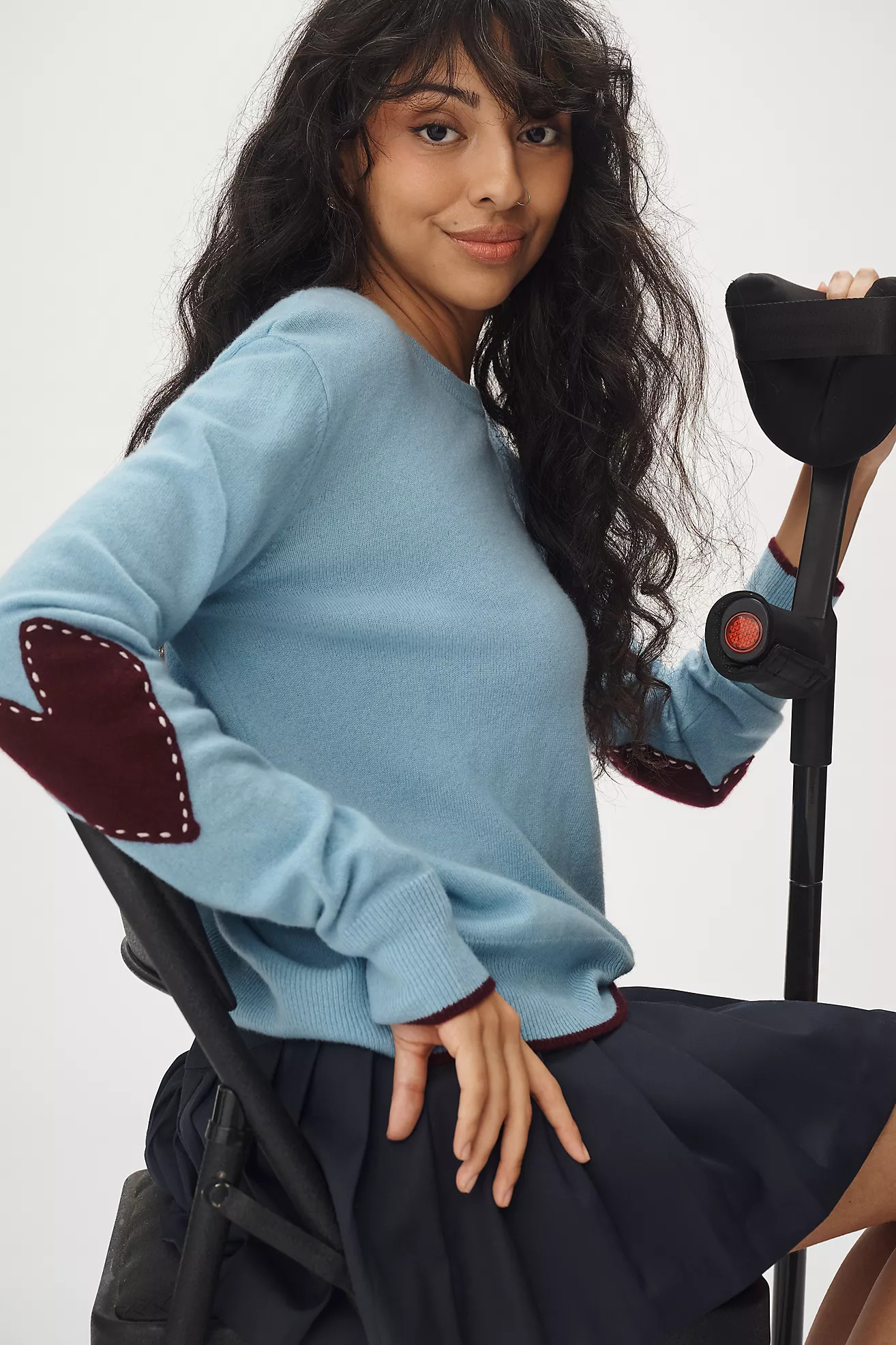 Kerri Rosenthal Cashmere Patchwork Sweater | Anthropologie (US)