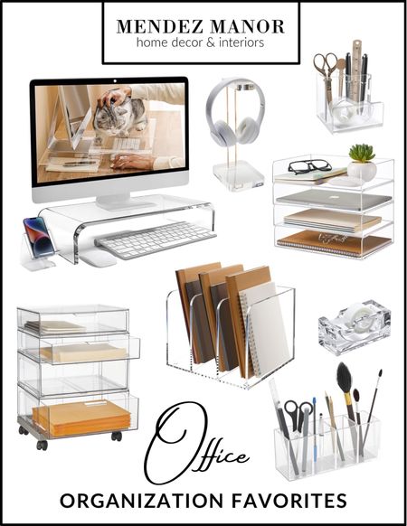 Spring cleaning is more about home organization for me. 

Here are some of my favorites for home office organization. 

#office #homeoffice #organization #storage #deskaccessories 

#LTKhome