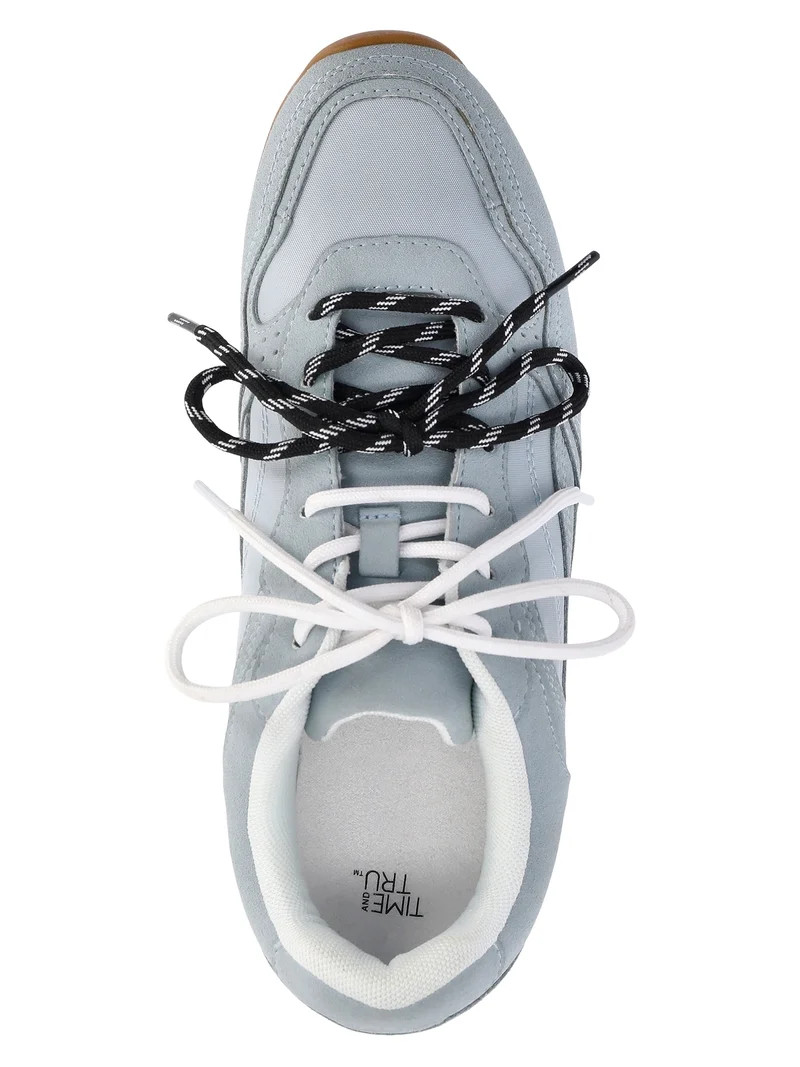 Time and Tru Women's Lace Up Driving Sneakers | Walmart (US)