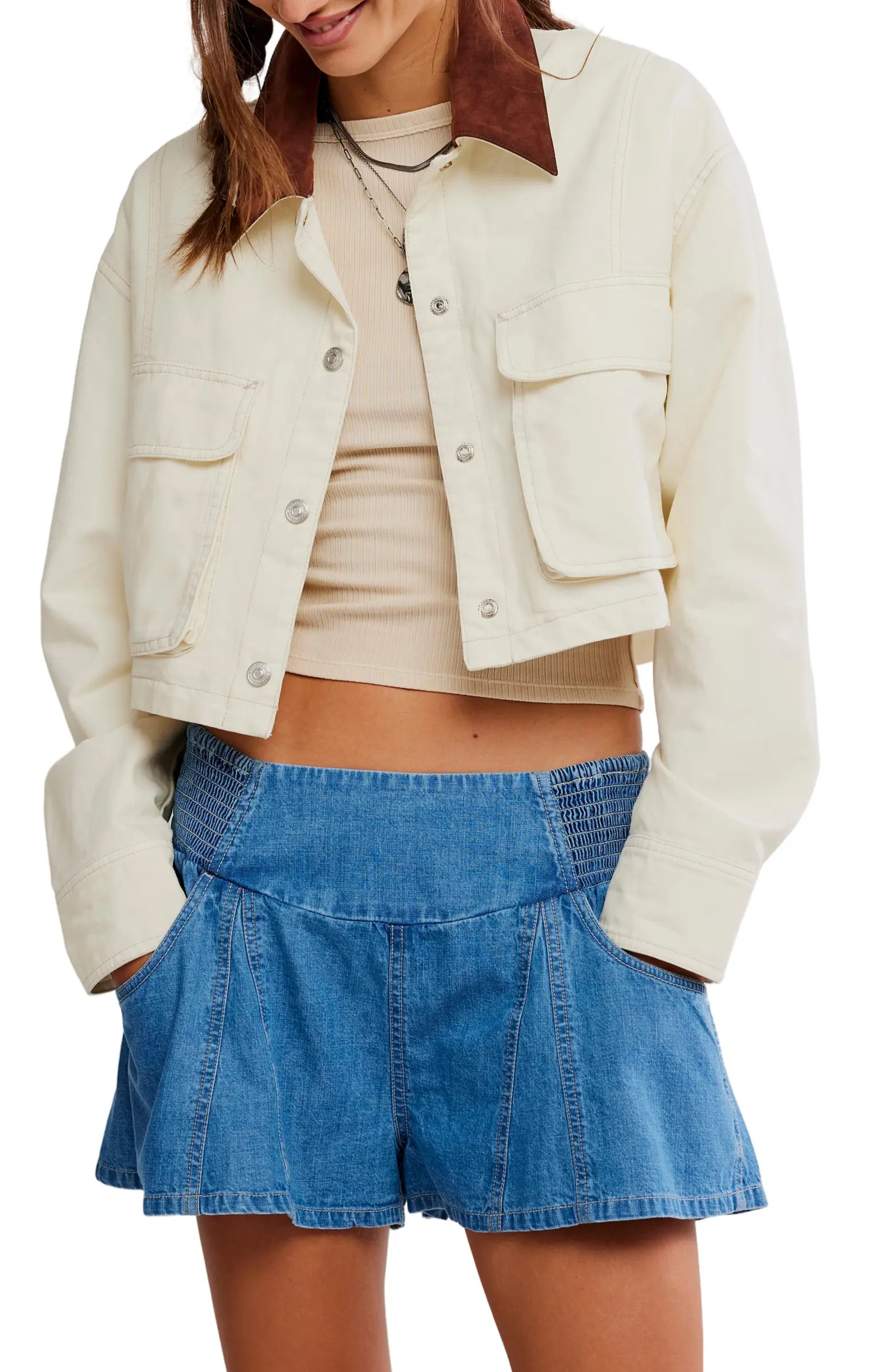 Free People We the Free Martha Workwear Jacket | Nordstrom | Nordstrom
