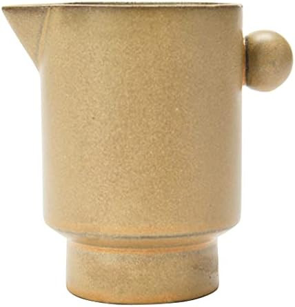 Creative Co-Op, Putty Stoneware Pitcher, 16 oz | Amazon (US)