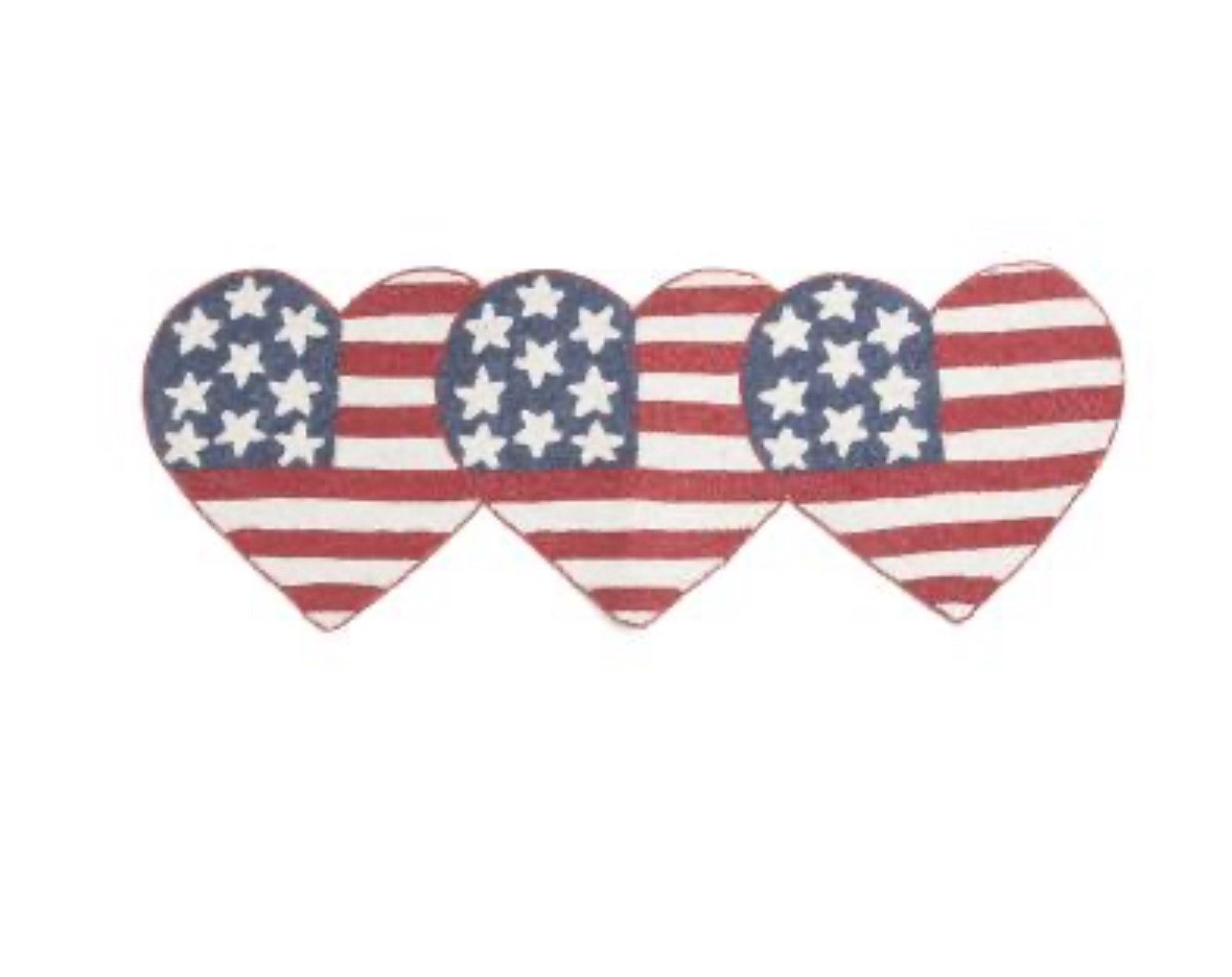 How pretty are these heart beaded flag placemats for 4th of July? I love the hearts adding a girly touch to a patriotic holiday! ❤️🤍💙

#LTKSeasonal #LTKHome