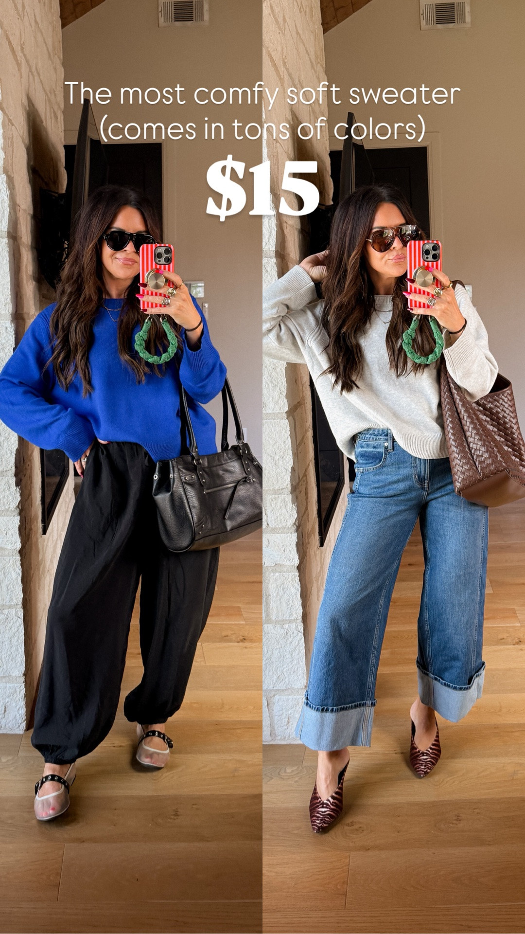 Walmart casual to chic looks for fall 
Blue and Grey sweater: XL
White long sleeve: large
Men’s jacket: large (could have done. Medium)
Button sweater: large
All bottoms (size 10) 
Black balloon pants: large

#WalmartPartner #Walmart #WalmartStyle @Walmart @WalmartStyle

#LTKootd #LTKOver40 #LTKMidsize

#LTKOver40 #LTKMidsize #LTKootd