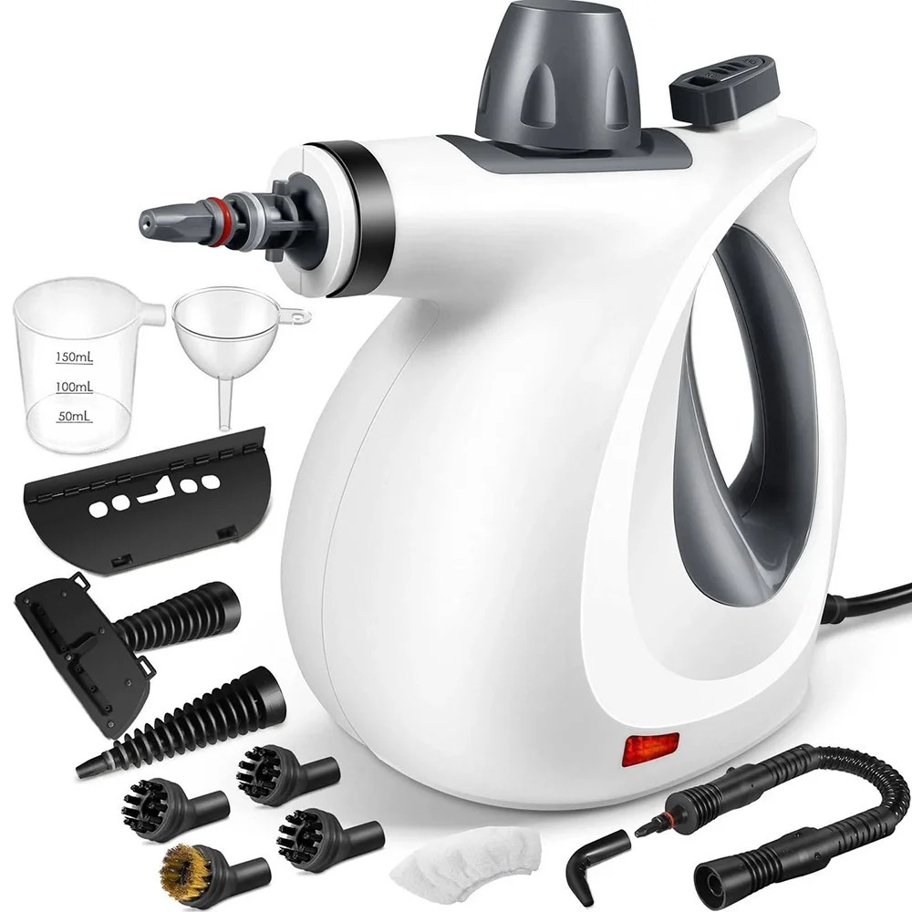 Handheld Pressurized Steam Cleaner with 12-Piece Accessory Set, Multi-Surface Steamer for Cleanin... | Walmart (US)