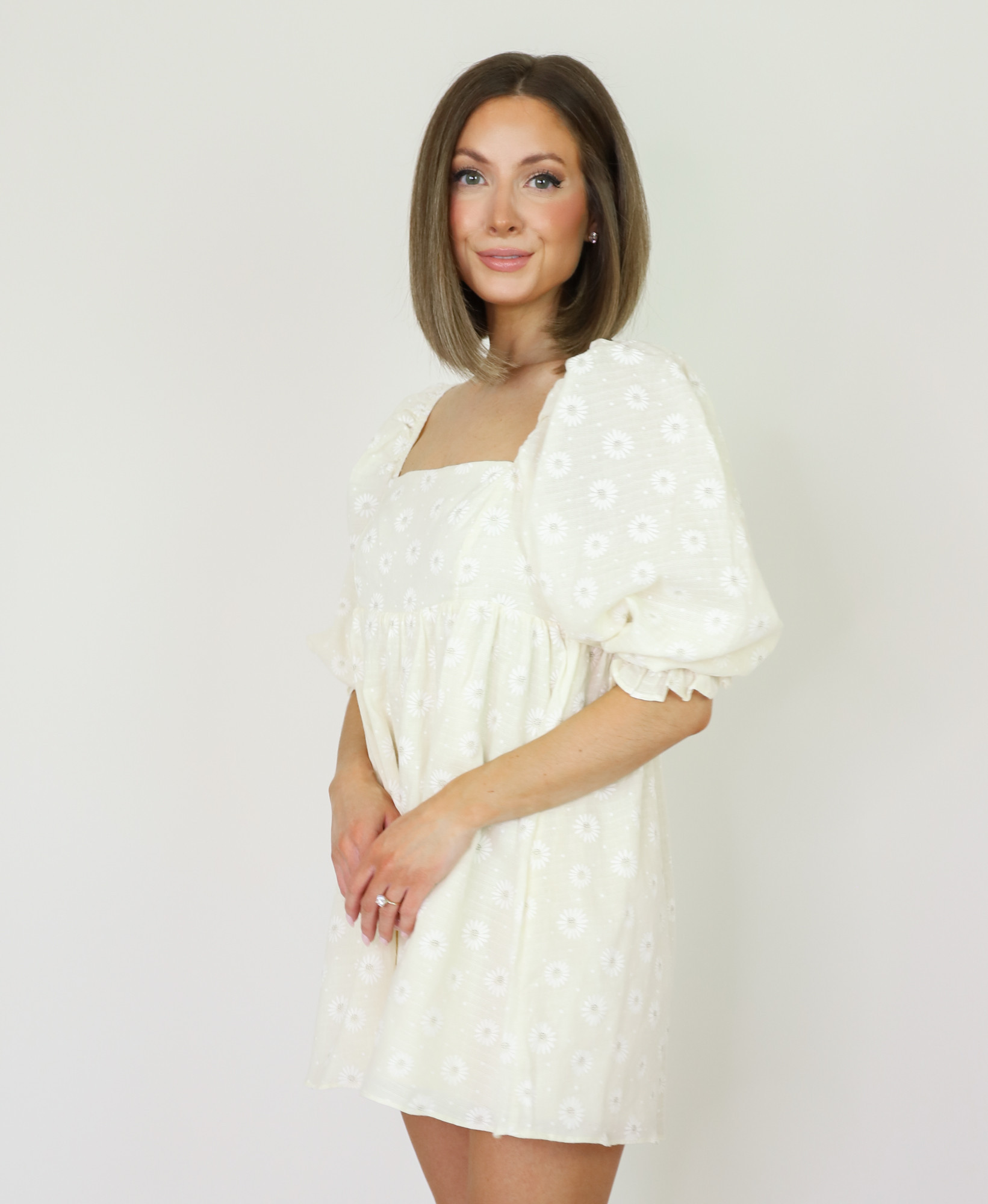 Drenched In Daisies Romper | Pretty Neutral