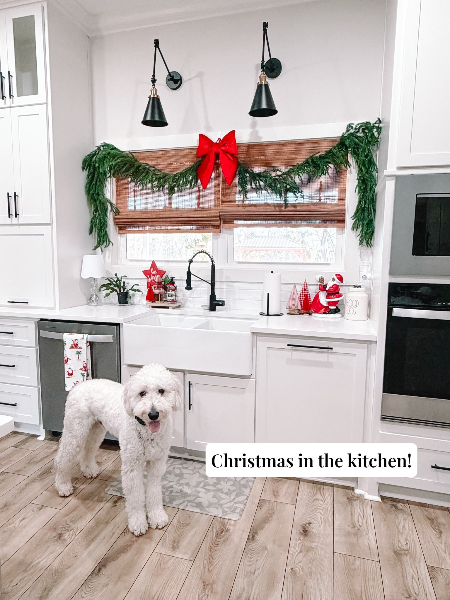 Even the kitchen deserves some Christmas magic!🎅🏾🎄

#LTKSeasonal #LTKHoliday #LTKHome