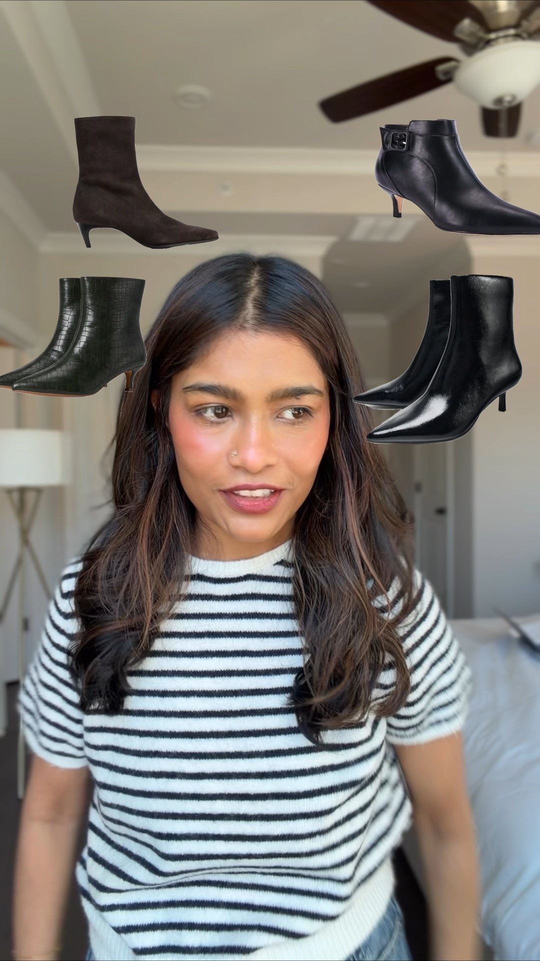 Kitten heel neutral/black booties that go well with jeans and trousers, perfect for petites. Most under $100

#LTKWorkwear #LTKSeasonal #LTKPetite