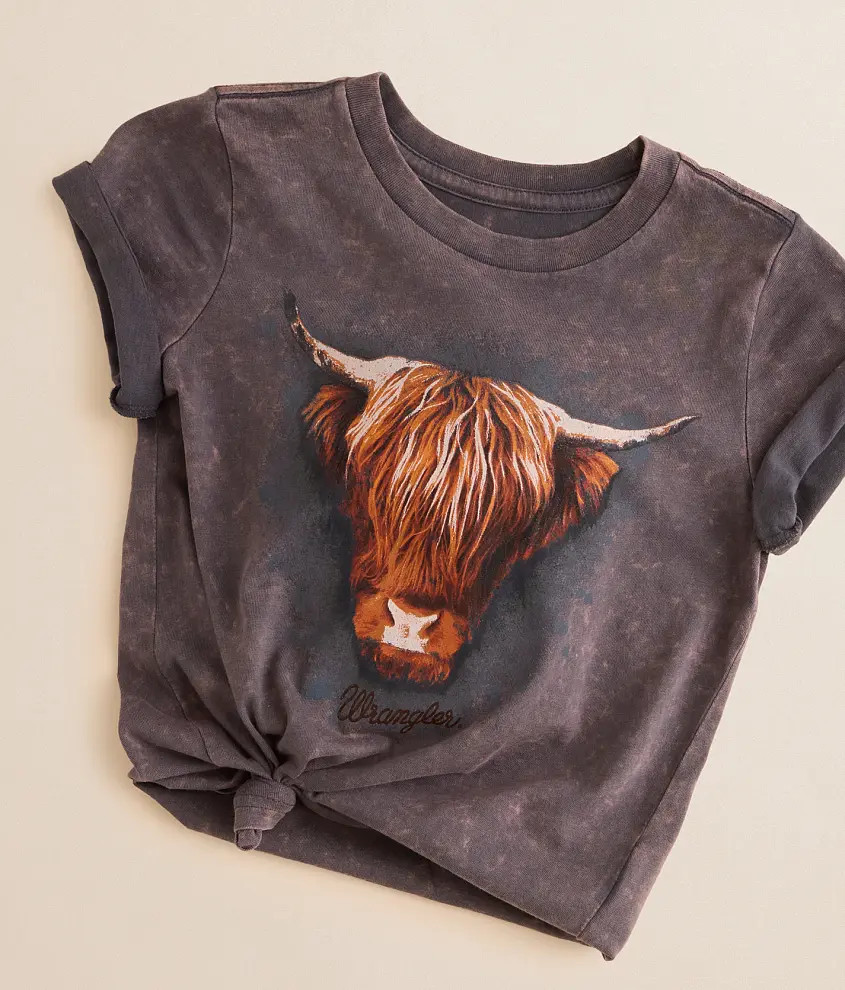 Girls - Highland Cow T-Shirt | Buckle