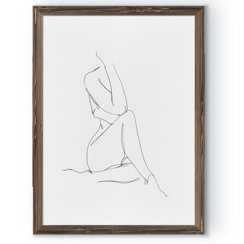" Nude Contour Sketch I " by Paul Cezanne | Wayfair North America