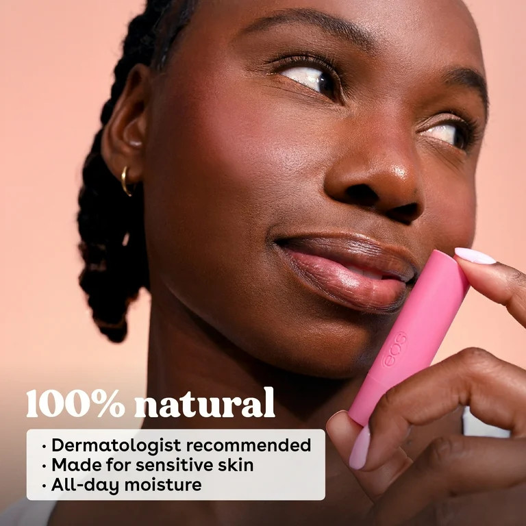 Eos 100% Natural Lip Balm Sticks- Fruity Variety Pack, 0.14 oz, 4 per Pack | Walmart (US)