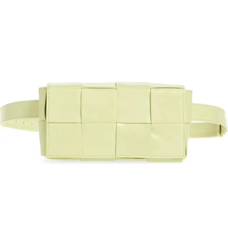 Intrecciato Woven Leather Belt Bag | Nordstrom