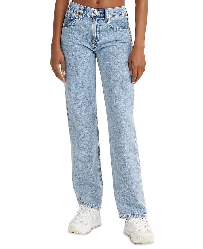 Levi's Low Pro Straight-Leg Jeans & Reviews - Jeans - Women - Macy's | Macys (US)