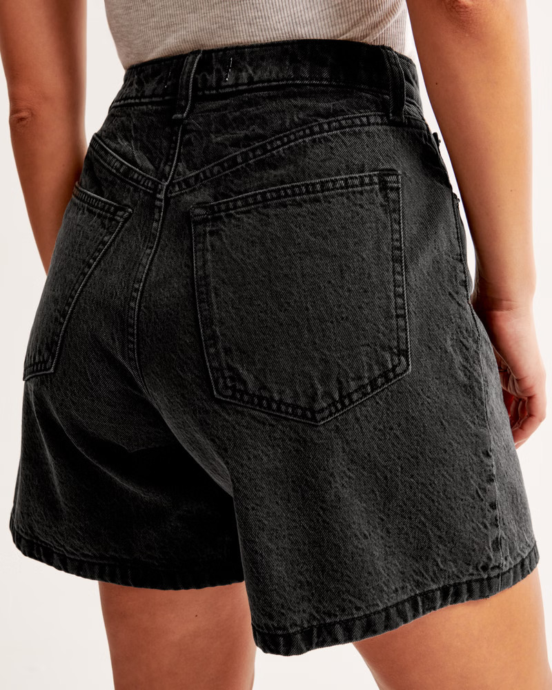 Women's Curve Love High Rise Loose Short | Women's Bottoms | Abercrombie.com | Abercrombie & Fitch (US)