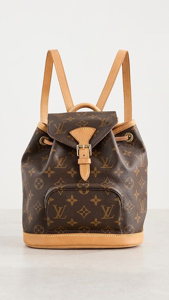 What Goes Around Comes Around Louis Vuitton Monogram AB Montsouris PM Backpack | Shopbop | Shopbop
